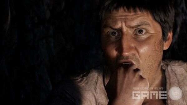 표정 봐라!! 뭘 봤길래