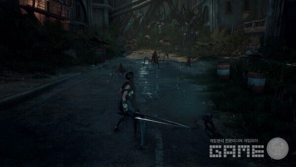 험난한 모험이 시작된다. 스텔라 블레이드 /게임와이 촬영