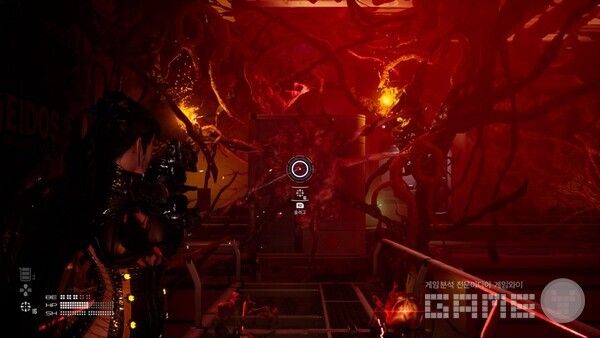 우너거리 무기로 공격하자 스텔라 블레이드 /게임와이 촬영