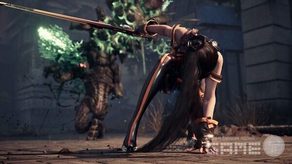 한놈 해치우고... 스텔라 블레이드 /게임와이 촬영