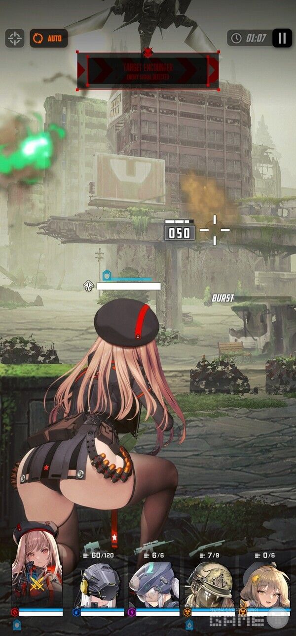 복귀각 니케 /게임와이 촬영