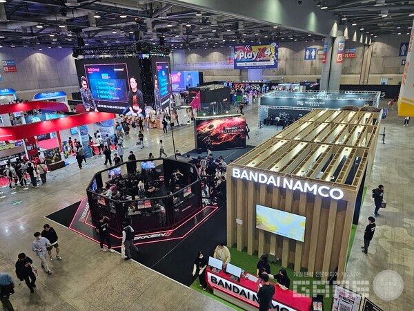 플레이엑스포2023 전시장 전경 /게임와이 촬영