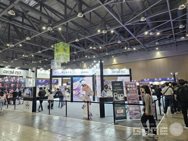 플레이엑스포 카카오게임즈 부스 /게임와이 촬영