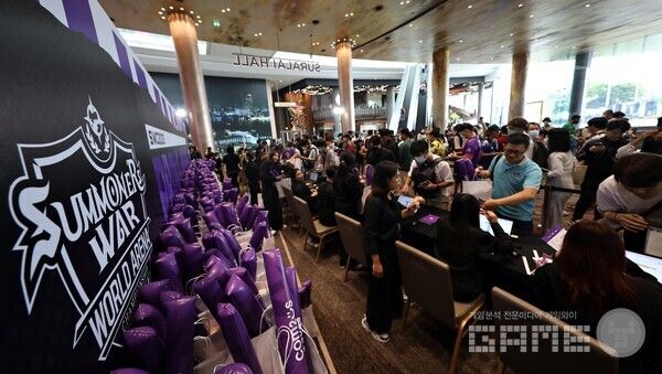 SWC2023 월드 파이널 현장 /컴투스