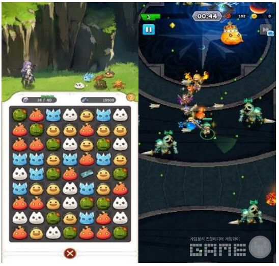 그랑사가 키우기 미니 게임 /카카오게임즈