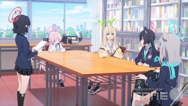 애니메이션으로 탄생한 블루 아카이브 / 넥슨