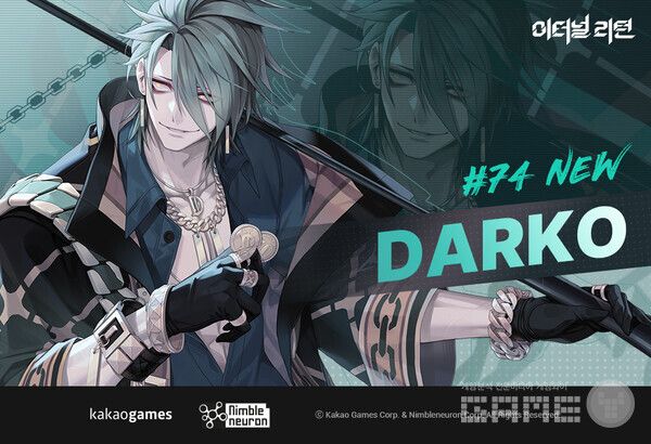 '이터널 리턴' 74번째 신규 캐릭터 '다르코' /카카오게임즈
