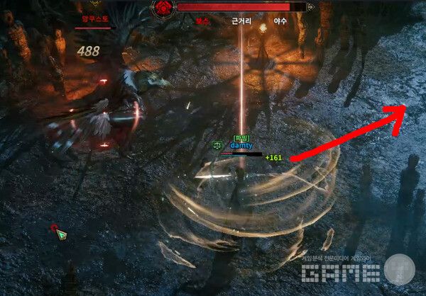 회오리는 무조건 피해 준다. 로드나인 /게임와이 촬영