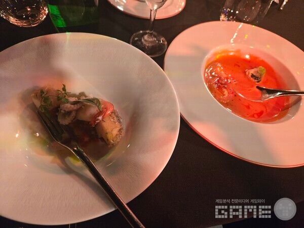 하이델 연회 현장 / 게임와이 촬영