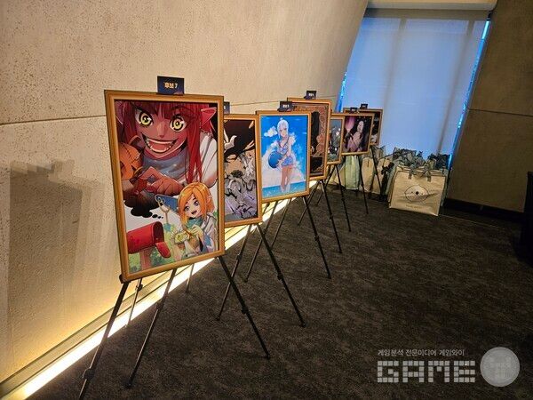 하이델 연회 현장 / 게임와이 촬영