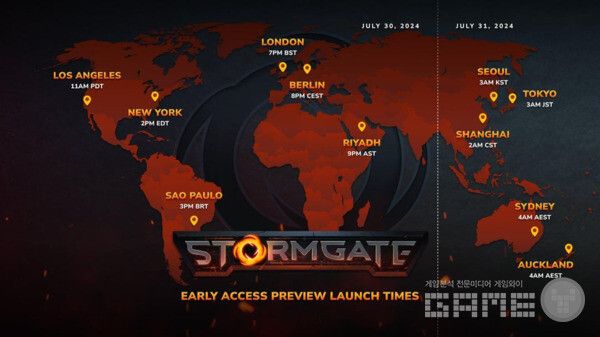 스톰게이트 한국 얼리 액세스일은 31일이다.&nbsp;