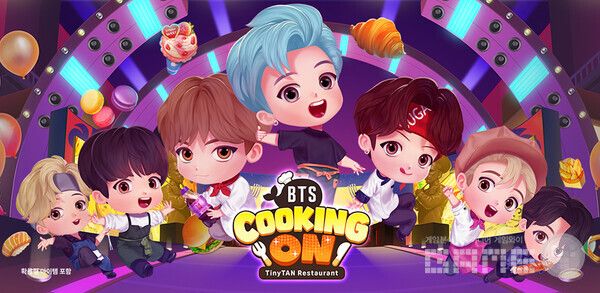 ‘BTS&nbsp;쿠킹온:&nbsp;타이니탄 레스토랑’ /컴투스