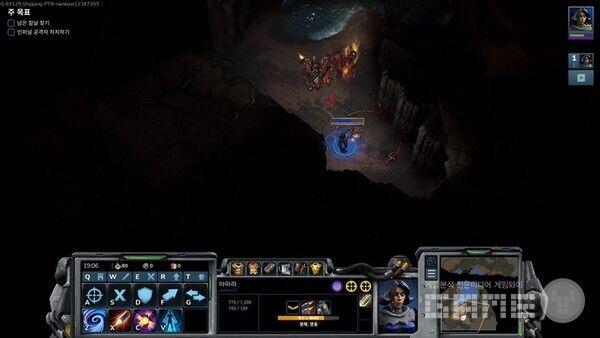 좁은 지역에서는 적 공격을 피하기가 어렵다