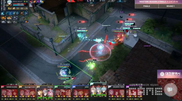 세비 선수의 에키온의 돌격으로 시작한 츄시떼가 1라운드 1위를 차지했다&nbsp;/ 출처 이터널 리턴 공식 유튜브