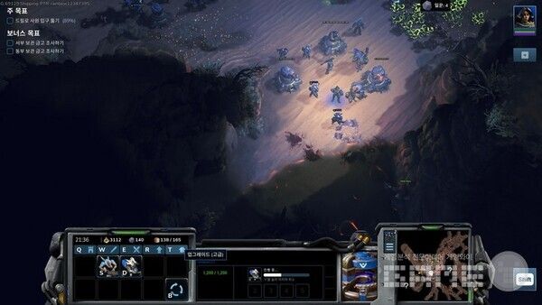 앨에서도 적의 공격을 막아내자