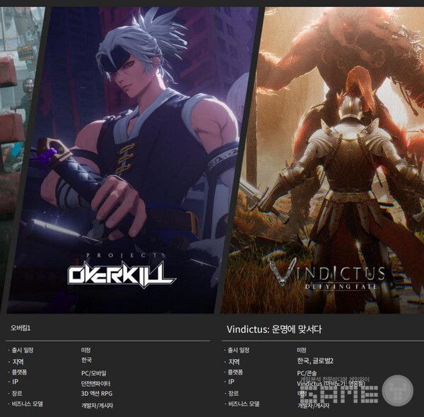 넥슨 기대작 8종 /넥슨