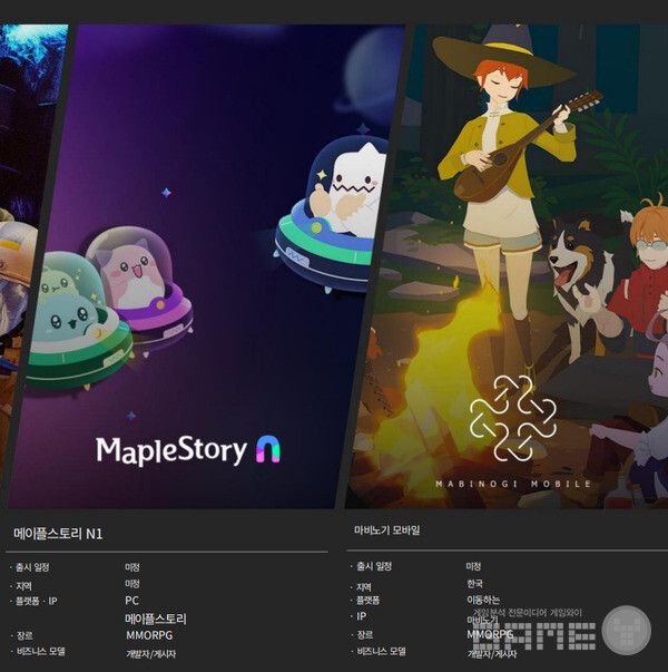 넥슨 기대작 8종 /넥슨