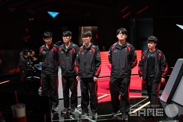 LCK 대표 선발전에 나서는 T1 /LCK