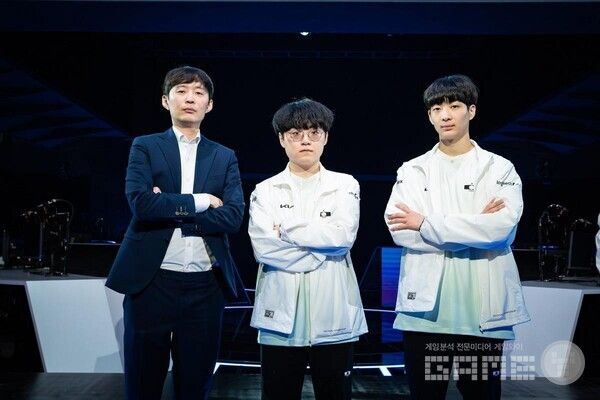 LCK 대표팀 미디어데이에 참가한 디플러스 기아 /LCK