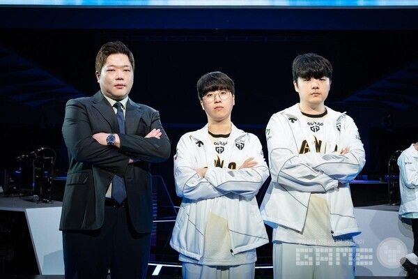 LCK 대표팀 미디어데이에 참가한 젠지 /LCK