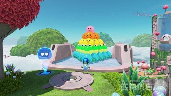 예쁜 그래픽과 귀여운 캐릭터.... 아스트로봇 /게임와이 촬영