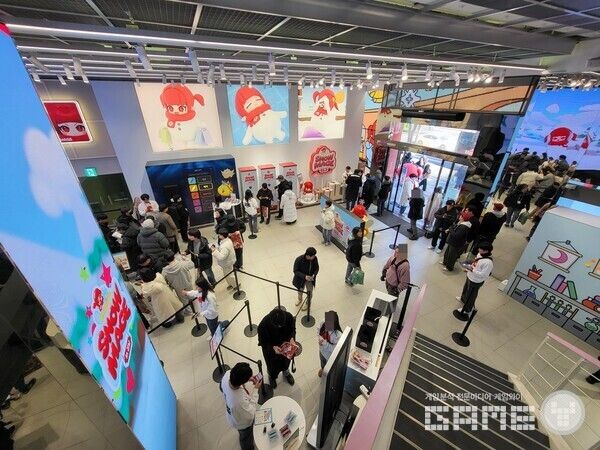 1층에서는 주로 중천 관련 체험형 이벤트를 즐길 수 있다 / 게임와이 촬영