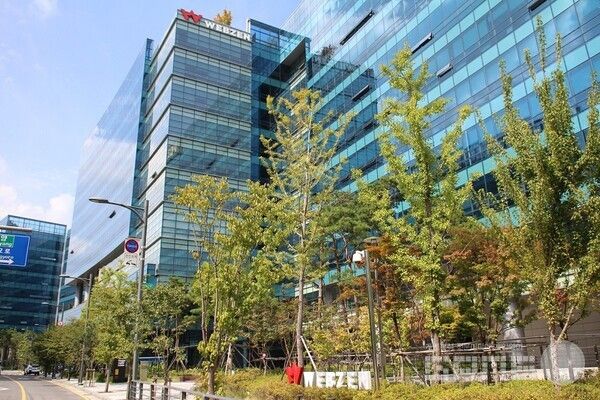 판교 웹젠 사옥&nbsp;