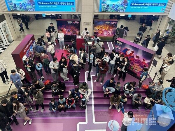 11월 초에는 강남 고속터미널 파미에 스테이션에 포켓몬고 팝업 부스를 설치해 ‘다이맥스’와 ‘거다이맥스’를 테마로 특별 체험 공간이 마련됐다.&nbsp;포켓몬고 /나이언틱