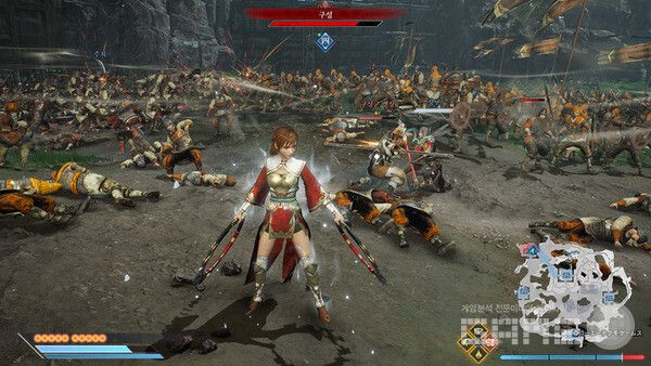 잠시 무장을 교체해서 싸울 수 있다