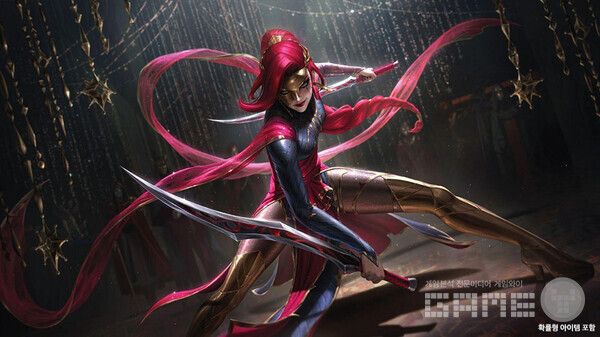 신규 스킨 ‘프레스티지 검은 장미단의 가면 무도회 카타리나’ 스플래시 /라이엇게임즈