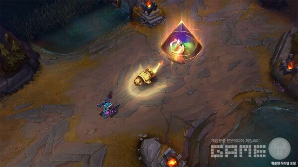 &nbsp;LoL 2025년 시즌 1 신규 챔피언 ‘멜’ 스킬 사용 /라이엇게임즈