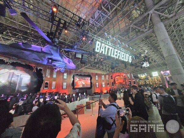 배틀필드6 부스 / 게임와이 촬영