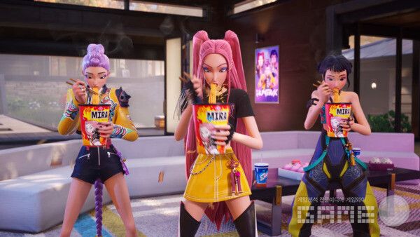 포트나이트 넷플릭스 오리지널 시리즈 '케이팝 데몬 헌터스' 협업