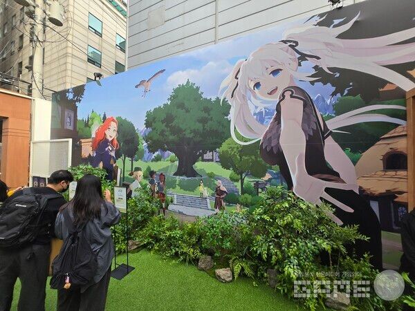 마비노기 모바일&nbsp;모험가의 기록 전(展) 현장 / 게임와이 촬영