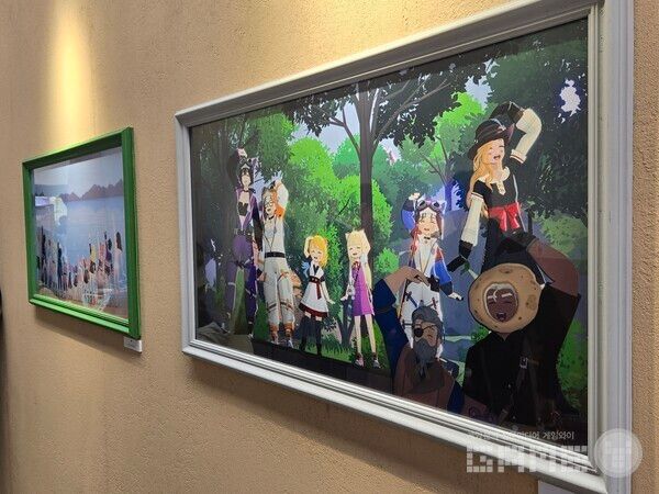 마비노기 모바일&nbsp;모험가의 기록 전(展) 현장 / 게임와이 촬영