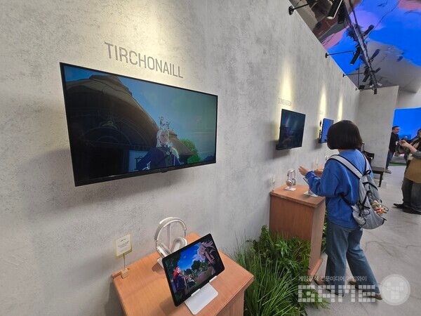 마비노기 모바일&nbsp;모험가의 기록 전(展) 현장 / 게임와이 촬영