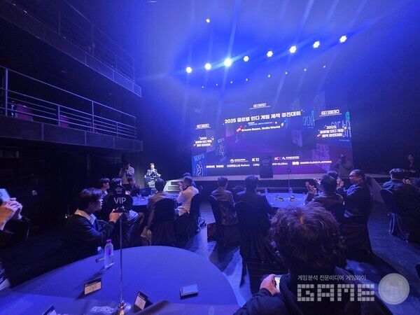 독창적인 인디 게임 323작품 중 우수한 작품이 노미네이트 된 GIGDC 시상식 /게임와이 촬영&nbsp;