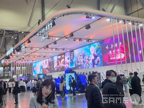 넷마블 부스 /게임와이 촬영