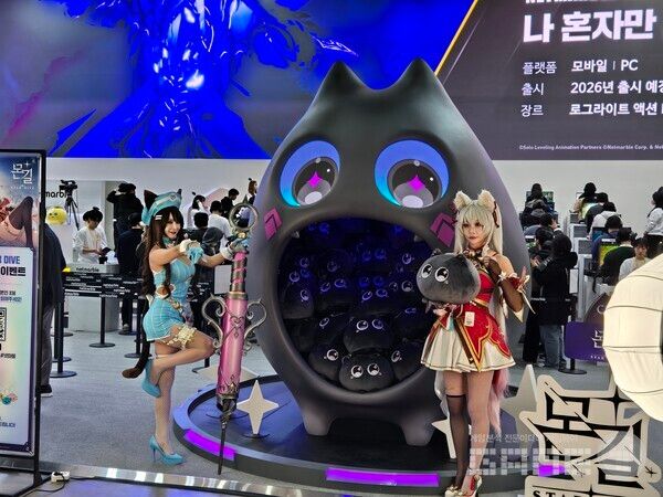 지스타 2025 넷마블 부스 전경 / 게임와이 촬영