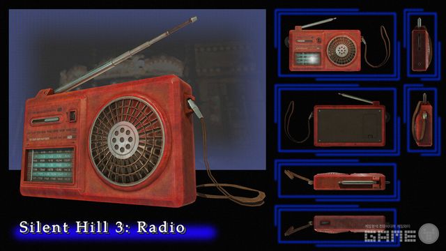 게임 '사일런트 힐'에서 등장하는 라디오 이미지 / Newgrounds