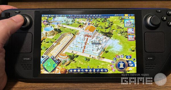 스팀 개발일지를 통해 스팀덱 플레이를 공개한 시타델럼 / 출처 시타델럼 스팀 공식 페이지&nbsp;