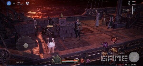 로스트아크 모바일 /게임와이 촬영