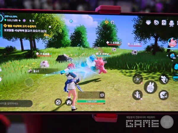 크래프톤 부스 팰월드 모바일 / 게임와이 촬영