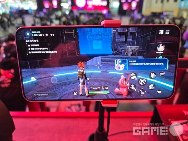 크래프톤 부스 팰월드 모바일 / 게임와이 촬영