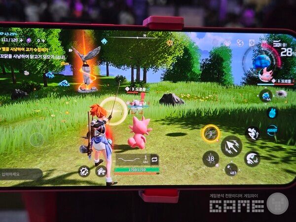 크래프톤 부스 팰월드 모바일 / 게임와이 촬영