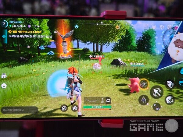 크래프톤 부스 팰월드 모바일 / 게임와이 촬영