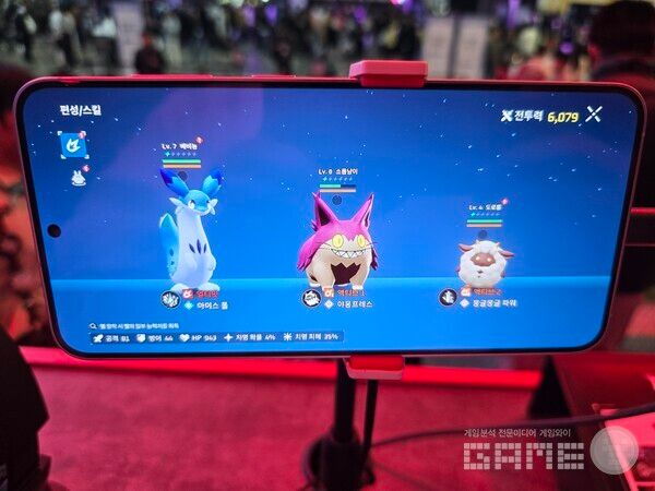 크래프톤 부스 팰월드 모바일 / 게임와이 촬영