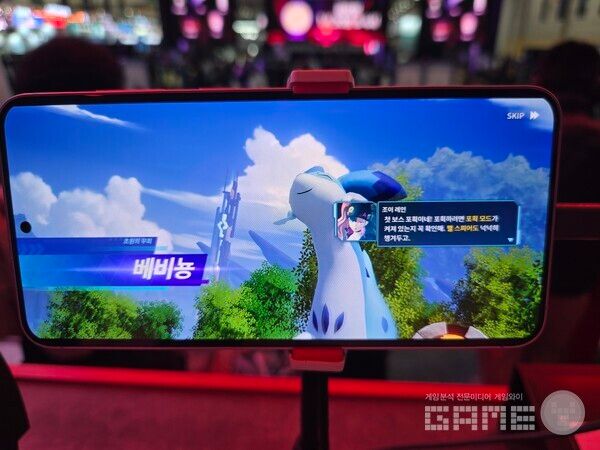 크래프톤 부스 팰월드 모바일 / 게임와이 촬영