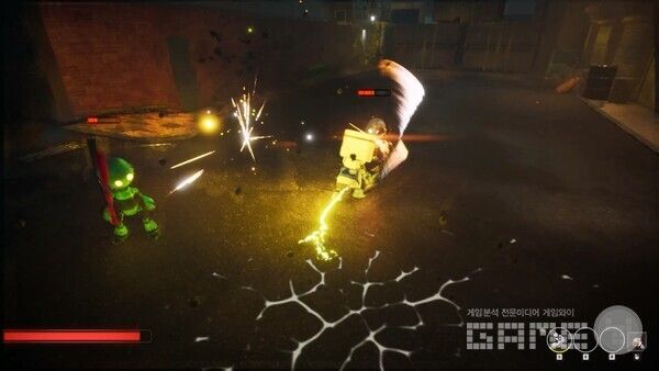 BackStreet 게임 플레이 스크린 샷