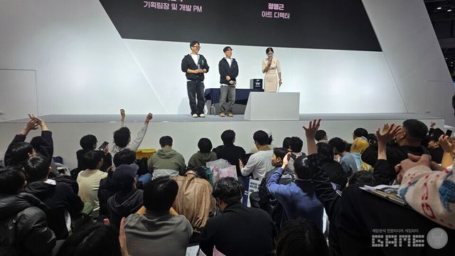 '게이트 오브 게이츠(GOG)' 부스 현장 사진 / 게임와이 촬영